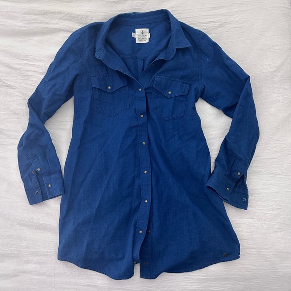 Volcom Denim Dress - Picture 2 of 5